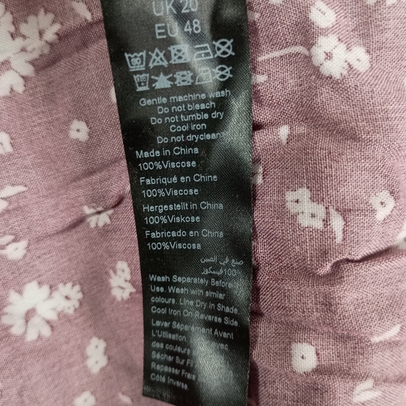 NWT City Chic Floral Jessie Dress In Retro Ditsie Size 20W/2X - Picture 10 of 10